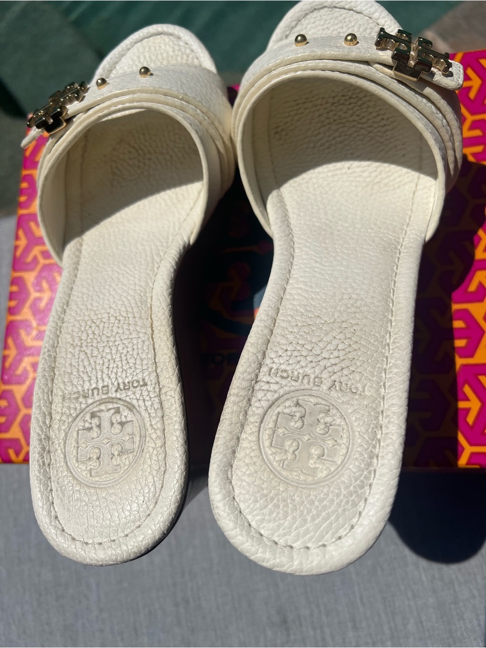 Tory Burch Elina Platform Sandal Size 9 - Picture 6 of 16
